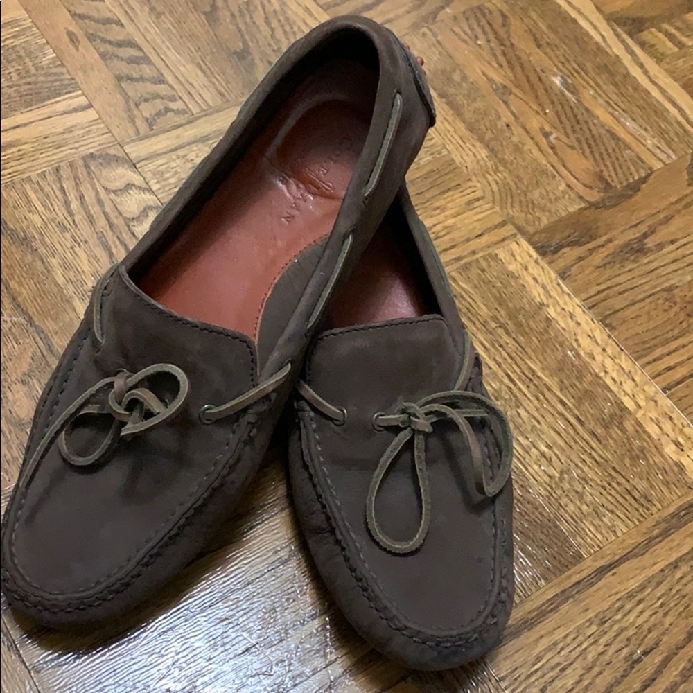 Cole Haan suede moccasin slip on loafer
